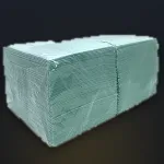 Одноразовые нагрудные салфетки, 33*45, голубые, JNB, 125 шт.