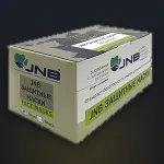 Защитные медицинские маски JNB, трехслойные, голубые, 50 шт.