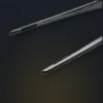 Прямой твердосплавный пинцет Debakey 1225-15ТС, 15см Schwert
